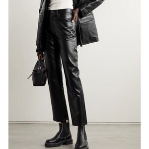 AGOLDE Recycled leather 90s pants